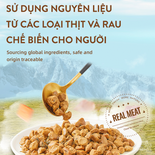 Thịt tươi viên giàu dinh dưỡng Petkit M80 (Công thức tối ưu cho mèo)