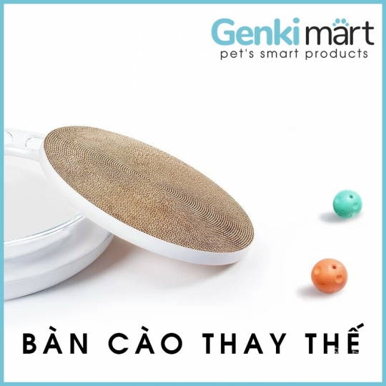 Bàn cào móng Petkit kết hợp bóng đồ chơi