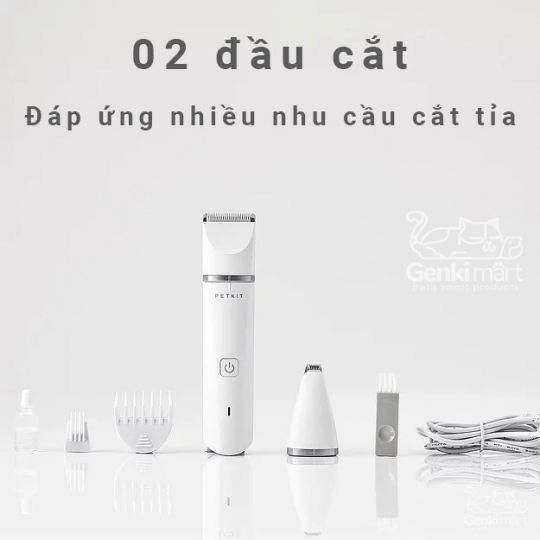 Tông đơ đa năng cho chó và mèo PETKIT 2in1
