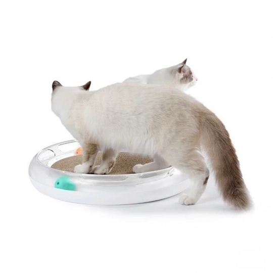 Bàn cào móng Petkit kết hợp bóng đồ chơi