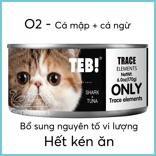 Pate Teb O-Series cao cấp chuyên biệt dành cho mèo