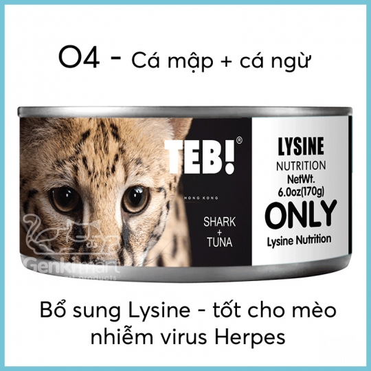 Pate Teb O-Series cao cấp chuyên biệt dành cho mèo