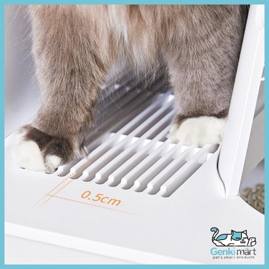 Petkit White Villa - Nhà vệ sinh cho mèo sang chảnh, chống vương cát